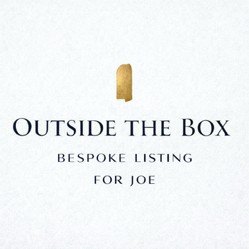 Bespoke Listing For Joe