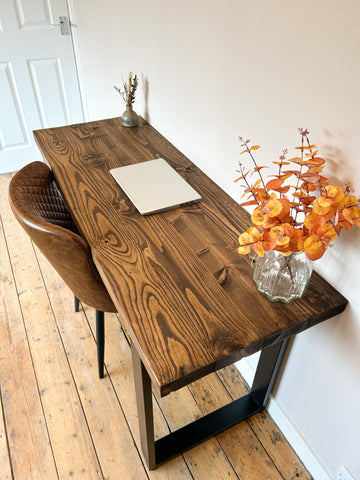 Industrial Style Desk - Box Legs