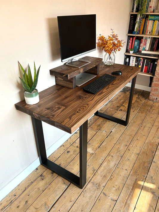 Industrial Style Desk - Box Legs
