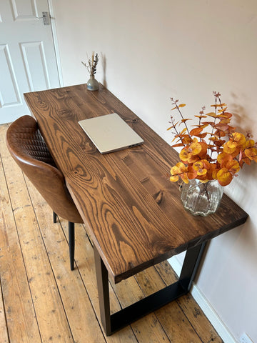 Industrial Style Desk - Box Legs